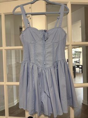 Altard state Light Blue Babydoll Sundress